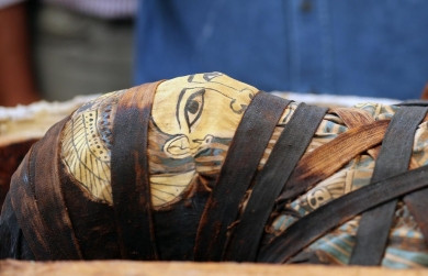 У Єгипті перед пресою відкрили саркофаг, якому понад 2500 років (ФОТО)