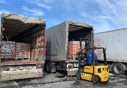 Буковина отримала з Румунії гуманітарний вантаж – 84 тисячі м’ясних та овочевих консервів