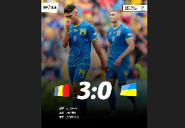 Збірна України стартувала на Євро-2024 з розгромної поразки від Румунії