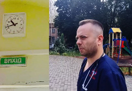 "Настінні годинники у лікарні зупинилися в момент ракетного удару": Чернівецький тележурналіст В’ячеслав Хабайло зробив відеорепортаж з "Охматдиту"