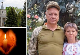 На Полтавщині дружина загиблого військового пішла до церкви домовитися про похорон, а її переїхала дружина священника