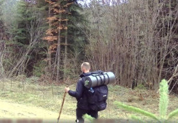 На Буковині в горах фотопастка спіймала двох ухилянтів, які тікали до Румунії