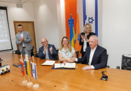 Клічук в Ізраїлі підписав Угоду про побратимство ще з одним містом